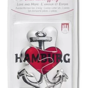 Städter Ausstechform Liebe Und Hoffnung 5,5–9 Cm Set, 2-teilig 6