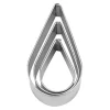 Städter Ausstechform Tropfen / Zapfen 4 / 5 / 6 Cm Glatt 10