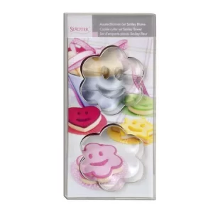 Städter Ausstechform Lachende Blume 6,5 Cm Set, 2-teilig 10