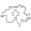 Städter Ausstechform Kontur Schweiz Mit Kreuz 8,5 Cm 13