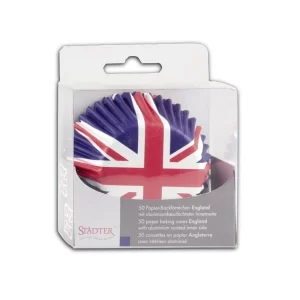 Städter Backform Großbritannien Ø 5/7 Cm / H 3,5 Cm 50 Stück 9