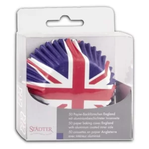 Städter Backform Großbritannien Ø 5/7 Cm / H 3,5 Cm 50 Stück 13