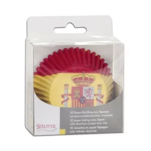 Städter Backform Spanien Ø 5/7 Cm / H 3,5 Cm 50 Stück 9