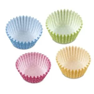 Städter Papierform Retro Ø 2,4/3,4 Cm / H 1,8 Cm Bunt Für Muffin-Konf 100 Stück 11