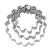 Städter Ausstechform Ring ø 3 / 4 / 5 Cm Gewellt Set, 3-teilig 7