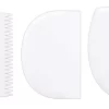 Städter Backhelfer Teigschaber 11–12,5 Cm Weiß Set, 3-teilig 5