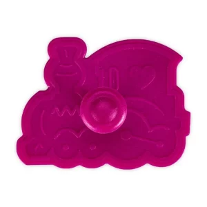 Städter Kunststoff-Ausstecher-Form Lokomotive 7,5 Cm Bordeaux 18