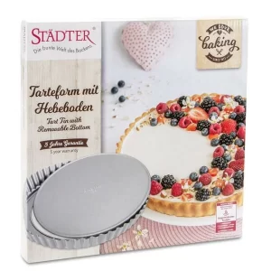 Städter Tarteform Mit Hebeboden ø 28 Cm / H 3,5 Cm Silber 11
