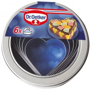 Dr. Oetker Ausstechform Herz, 6-tlg. 9