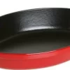 Staub Auflaufform Oval Aus Gusseisen In Kirschrot 24 X 17 Cm 8