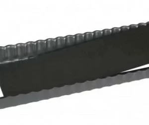 De Buyer Tortenform Quadratisch Mit Abnehmbaren Boden 23 X 23 X 2,7 Cm 6