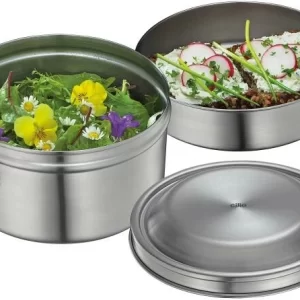 Cilio Lunch Box MONTE Rund, Edelstahl 6