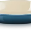 Le Creuset Auflaufform Tradition Oval In Deep Teal 28 Cm / 1,6 Liter 8