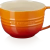 Le Creuset Rührschüssel Mit Henkel In Ofenrot 8