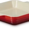 Le Creuset Auflaufform Klassik Quadratisch In Kirschrot 2
