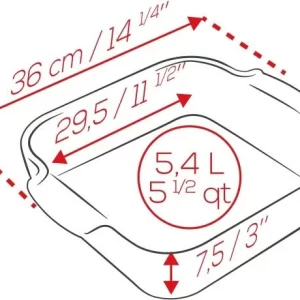 Appolia Auflaufform Quadratisch In Schiefergrau 18 Cm / 0,66 Liter 42