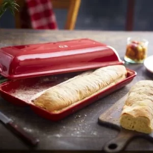 Emile Henry Ciabatta-Set In Grand Cru 18