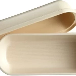 Emile Henry Kasten-Brotbackform Groß In Creme 14