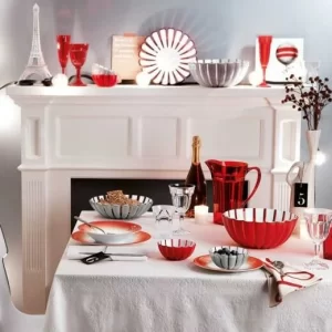 Guzzini Schüssel Grace In Rot 30 Cm / 11,5 Cm 12