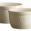 Emile Henry Töpfchen Nr. 10 In Ton, 2er Set 8