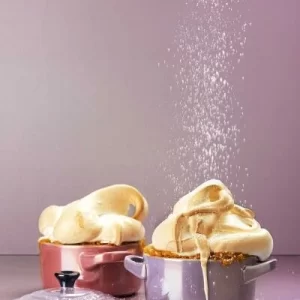 Le Creuset Mini Cocotte In Kirschrot Metallic 7