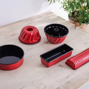 Riess Emaille Riess Gugelhupfform Aus Emaille In Rot 24 Cm 12